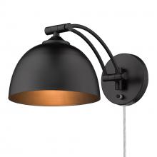  3688-A1W BLK-BLK - Rey Articulating 1 Light Wall Sconce